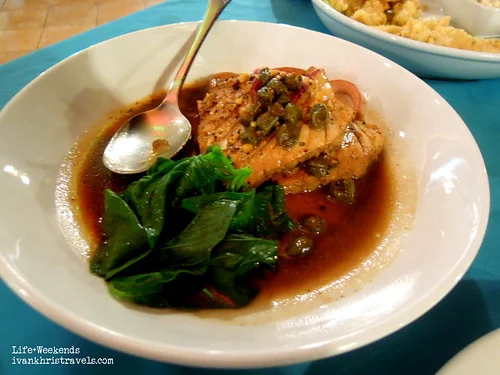Steak ikan di dos palmas