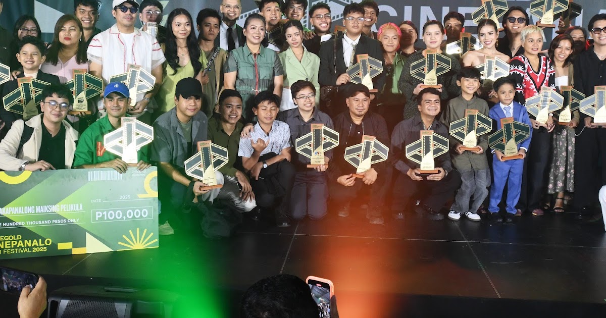 Salum and Champ Green shine bright at the Puregold CinePanalo 2025 awards night – Beragampengetahuan
