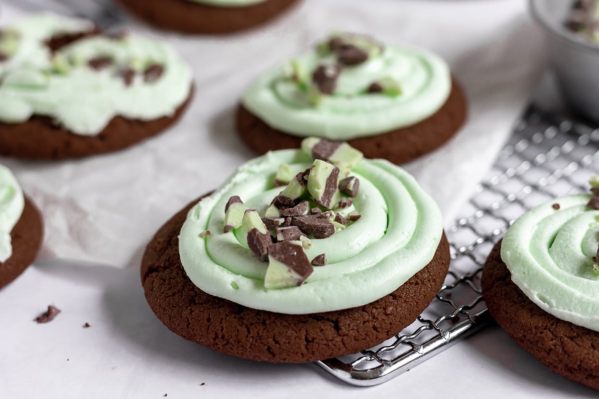 Crumbl Andes Mint Crock