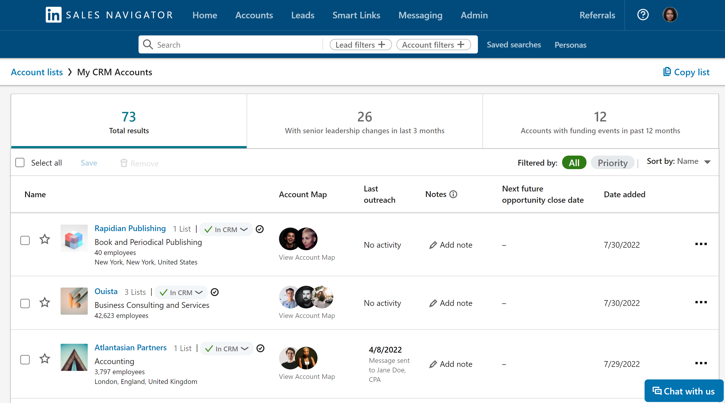 LinkedIn Sales Navigator