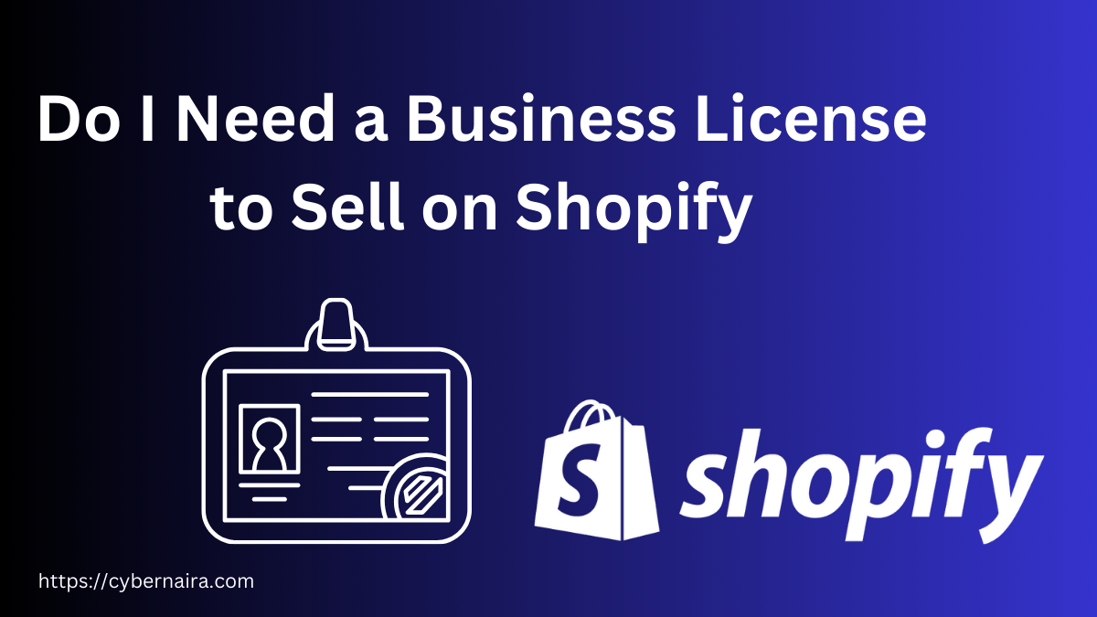 Apakah saya memerlukan lisensi usaha untuk menjual di Shopify?

 – Beragampengetahuan