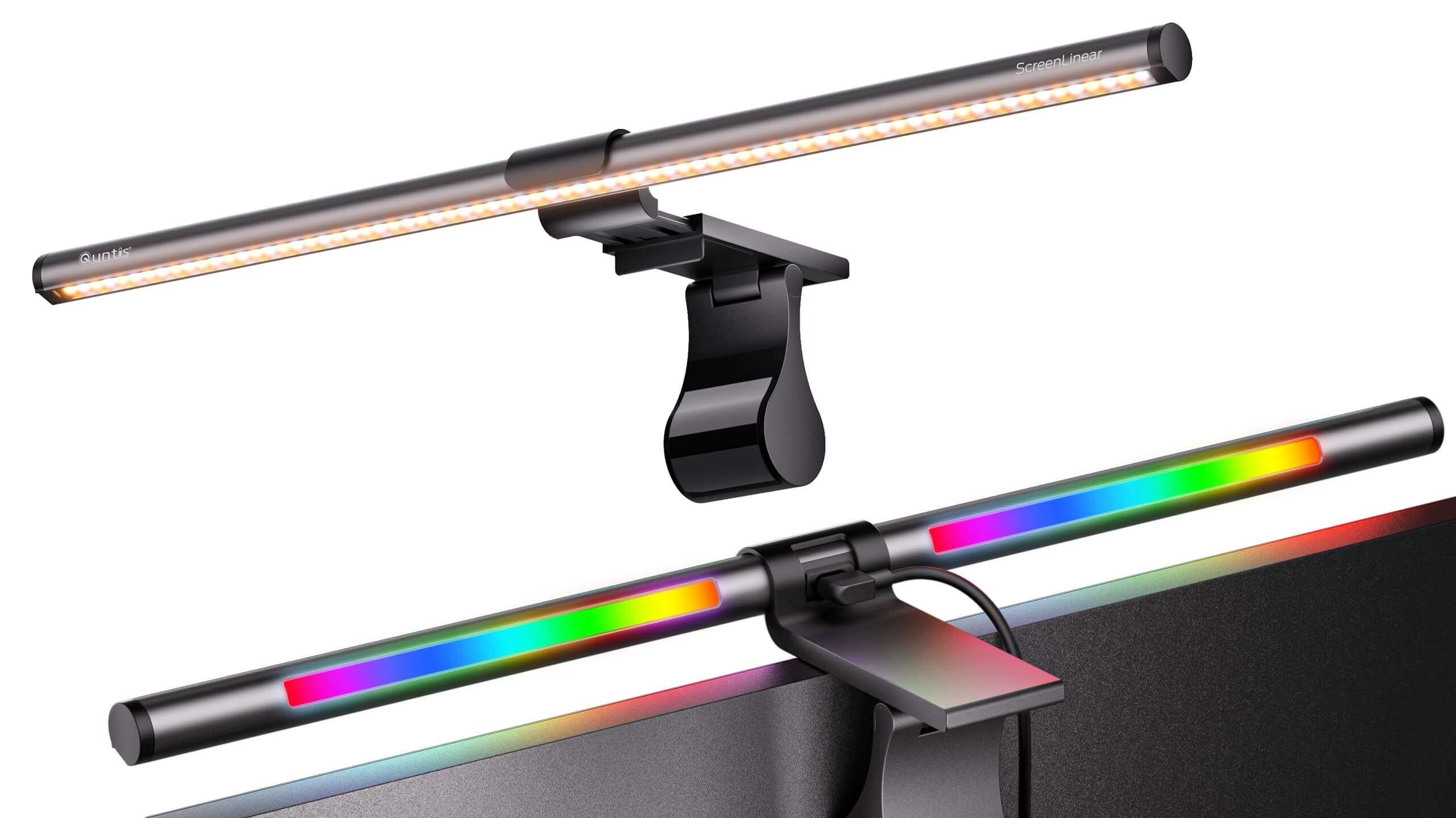 Bilah lampu monitor dengan fitur yang bersinar
 – Beragampengetahuan