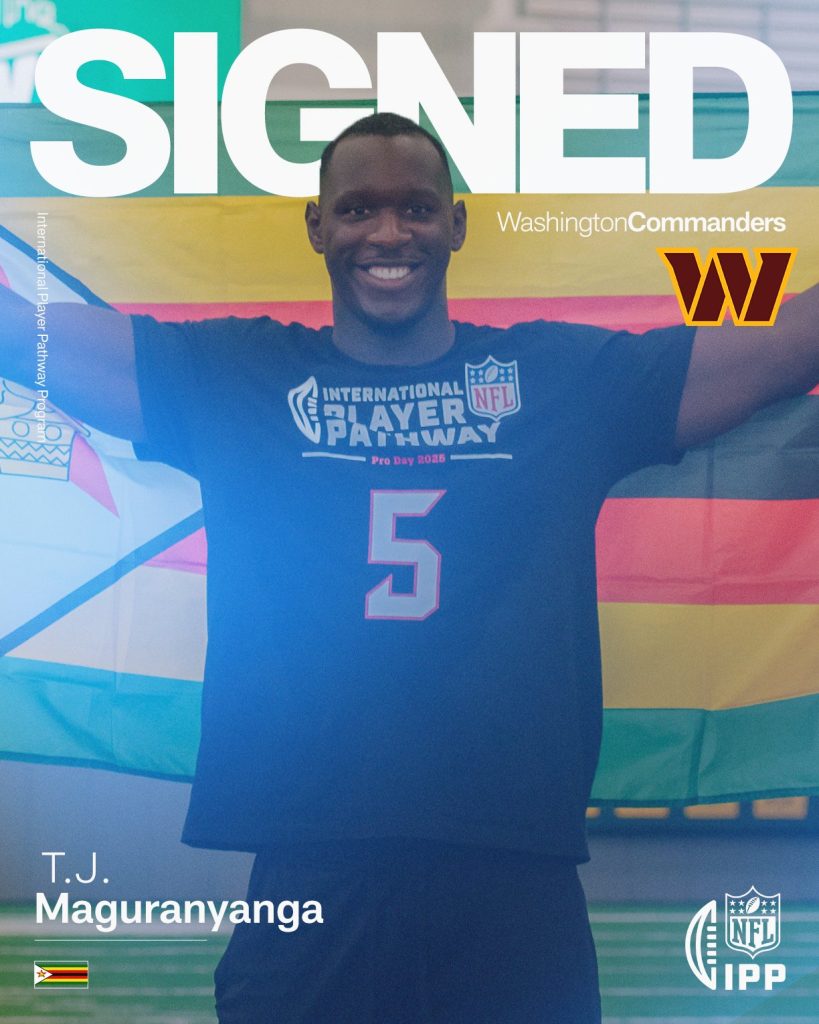 Tj maguranyanga nfl africa oleh x