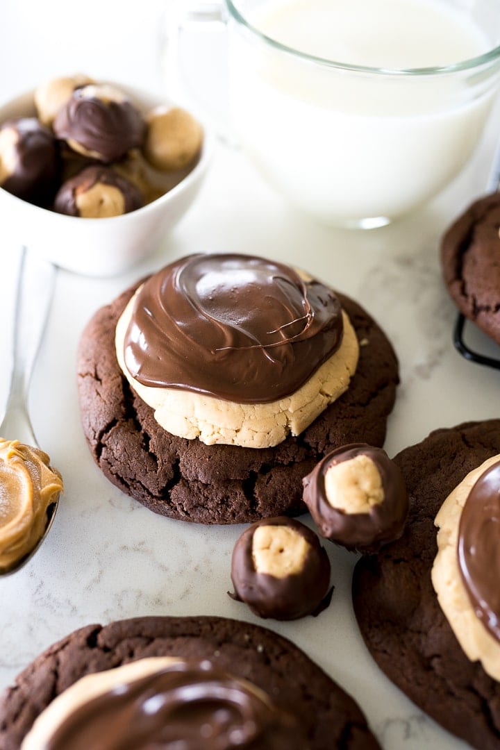 Crumbl Buckeye Brownie Kristies