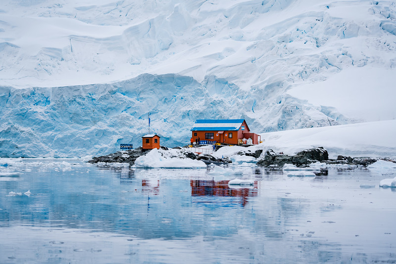 Brown Research Base on the Antarctic Peninsula