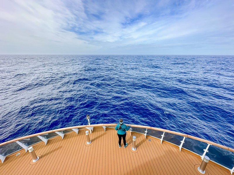 Drake Passage seen from an expedition ship