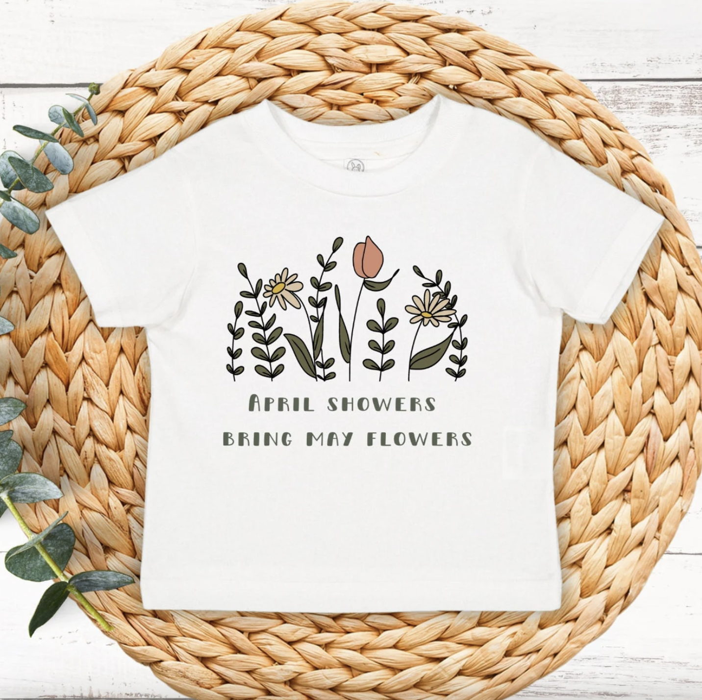 white floral shirt on Etsy