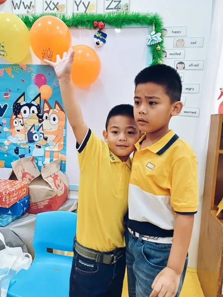 Perayaan ulang tahun Rafa di sekolah