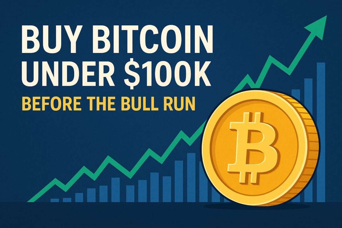 Beli Bitcoin Di Bawah $ 100.000 Sebelum Bull Run Berikutnya

 – Beragampengetahuan