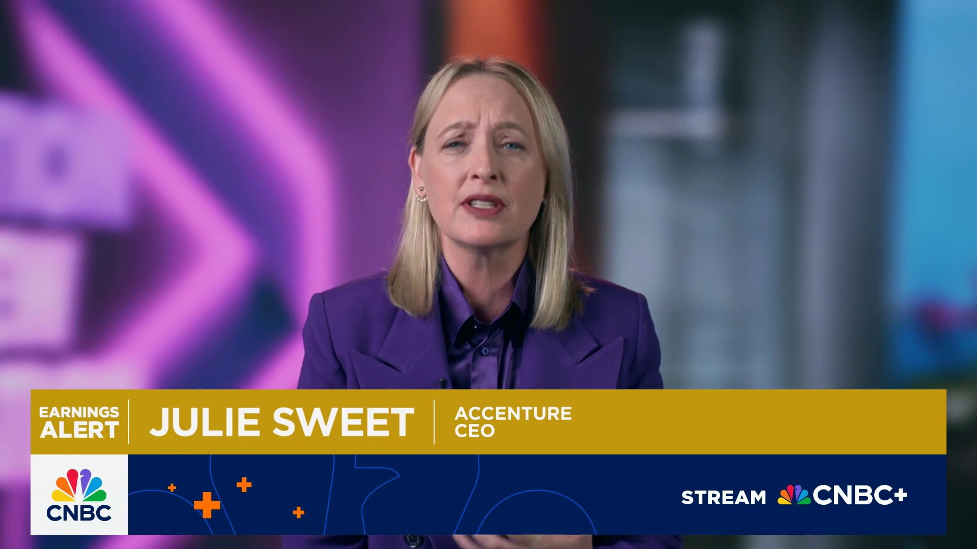 Acccenture Julie Sweet: Dia benar -benar mulai melihat skala dan memasukkan kecerdasan buatan dalam segala hal

 – Beragampengetahuan