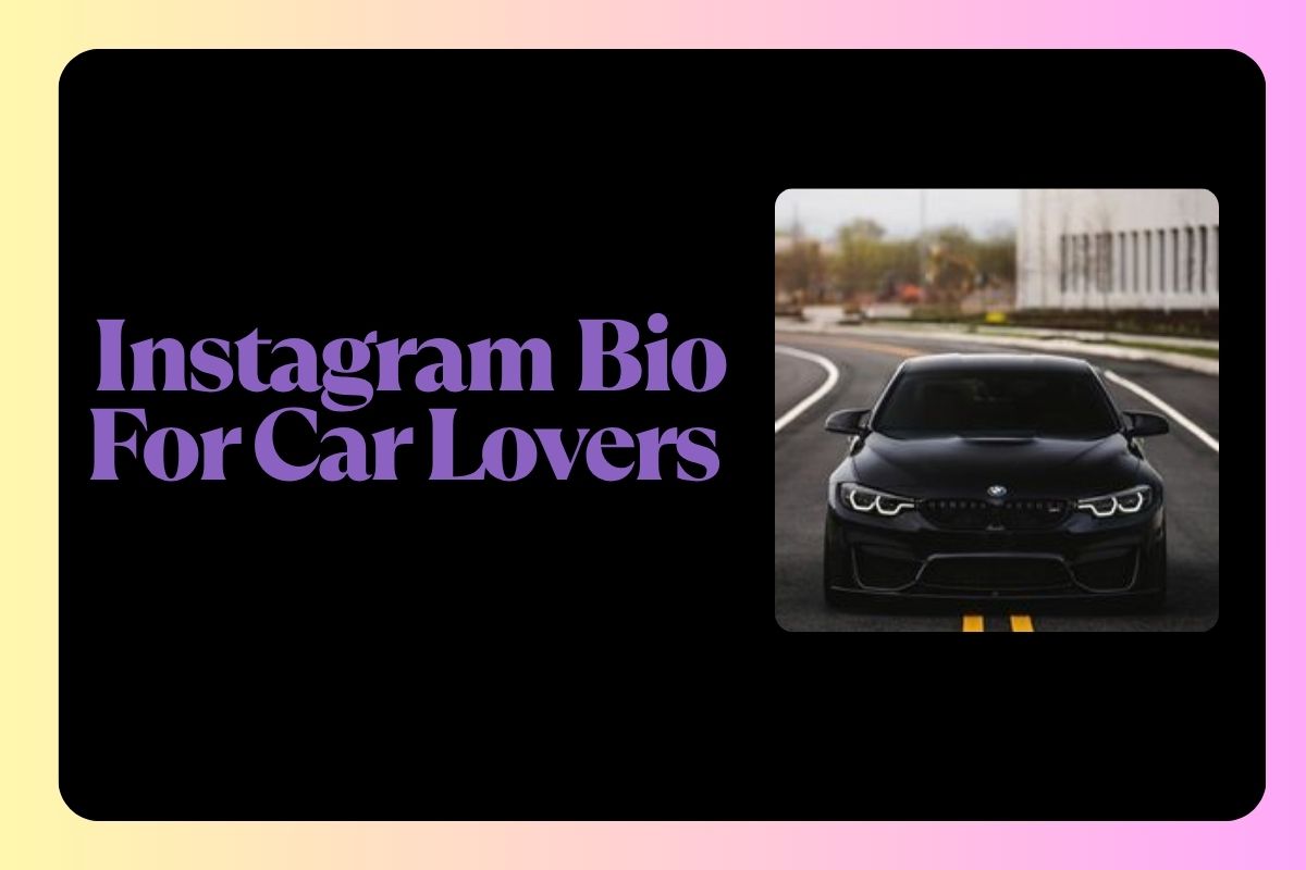 550+ Instagram Bio Instagram Penggemar Mobil (2025)

 – Beragampengetahuan
