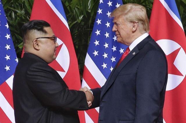 Pejabat Trump menemukan ‘perjanjian kecil’ dengan N. Korea, kemampuan untuk menangguhkan latihan bersama

 – Beragampengetahuan
