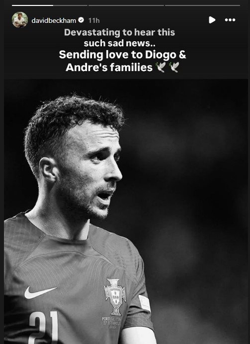 Pos David Beckham untuk Diogo Jota.