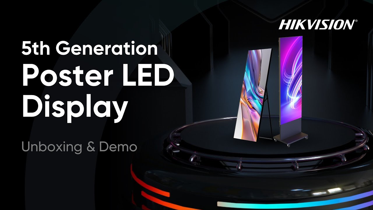 Hikvision 5th Generation Poster LED Display Unboxing & Demo

 – Beragampengetahuan
