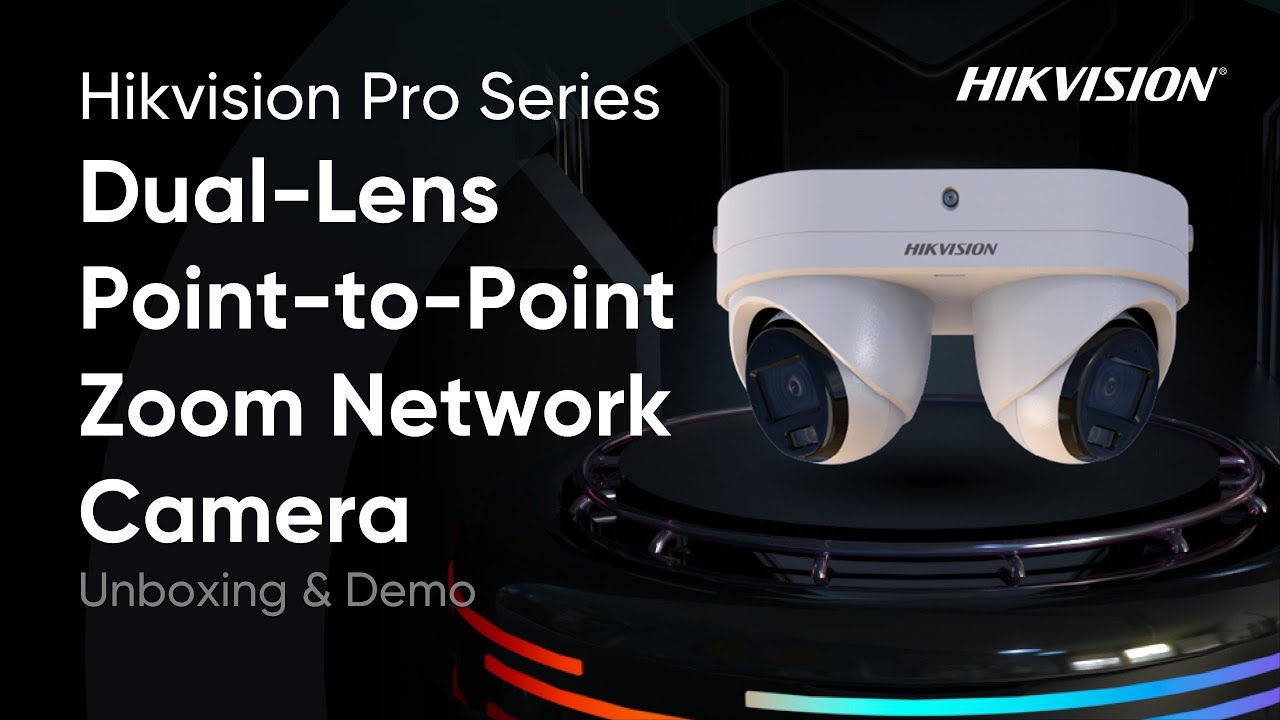 Hikvision Pro Series Dual-Lens Point-To Point Zoom Jaringan Kamera Unboxing & Demo

 – Beragampengetahuan