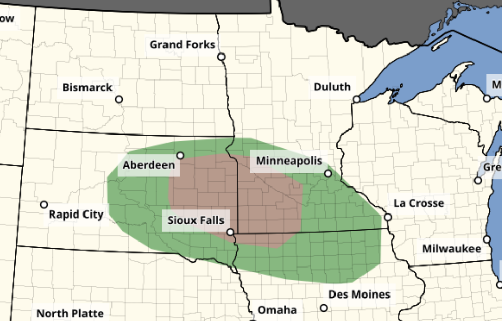 Tornado dan Derecho diprediksi malam ini.

 – Beragampengetahuan