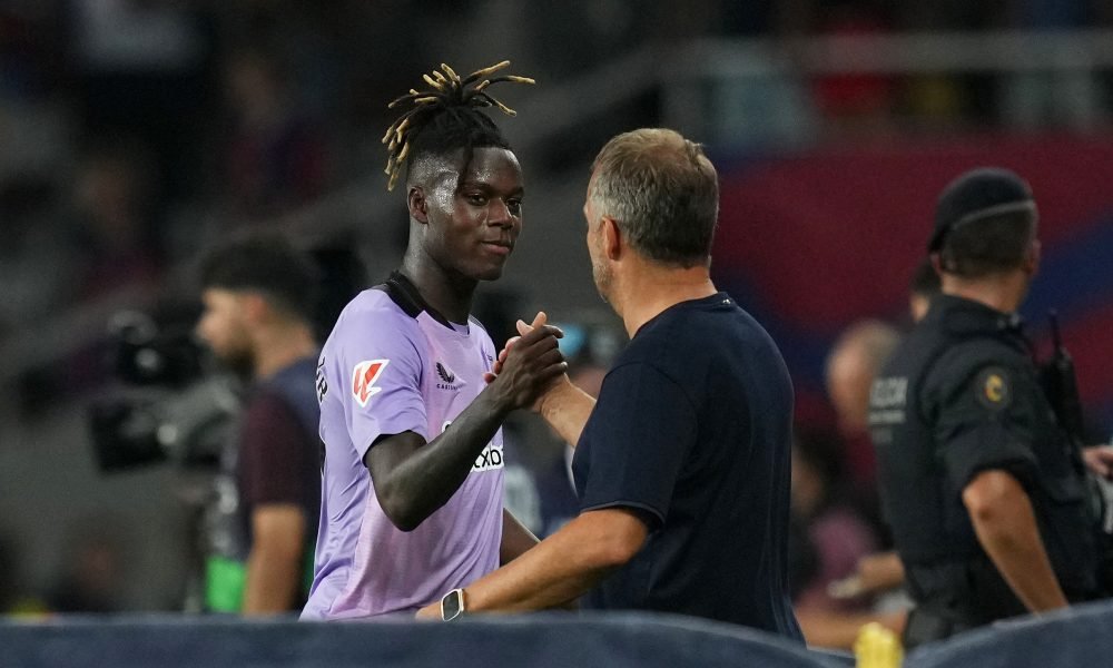 Flick Barcelona Hansi kecewa dengan kegagalan transfer Nico Williams – Laporan

 – Beragampengetahuan