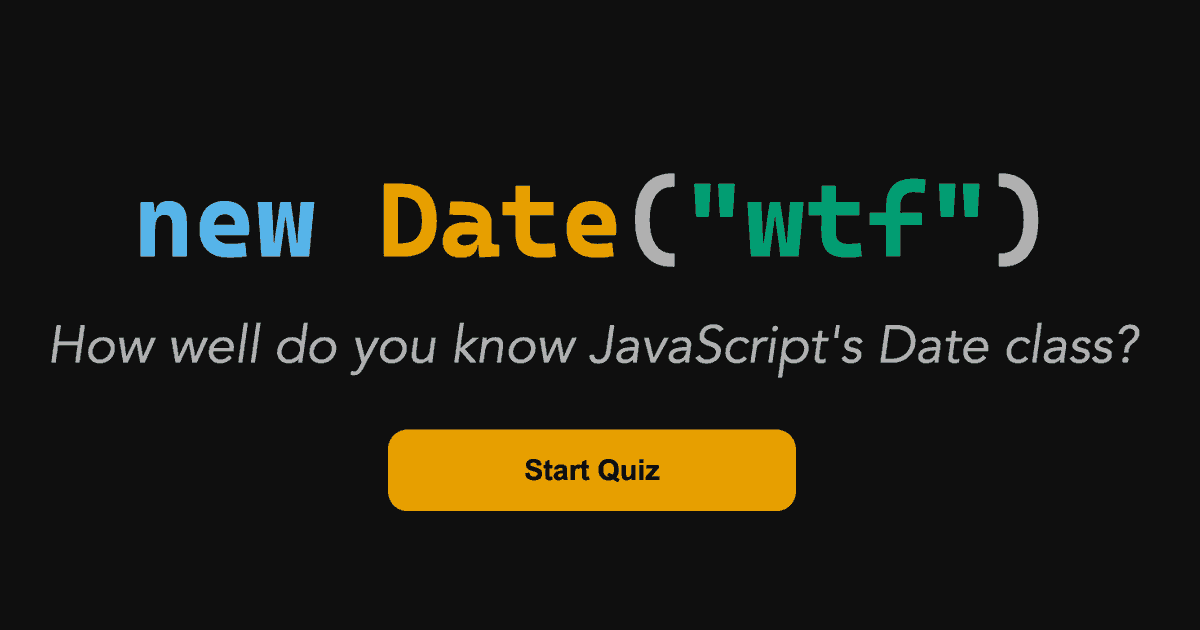 Tanggal baru ("WTF") – Bagaimana Anda memahami kursus tanggal JavaScript?

 – Beragampengetahuan