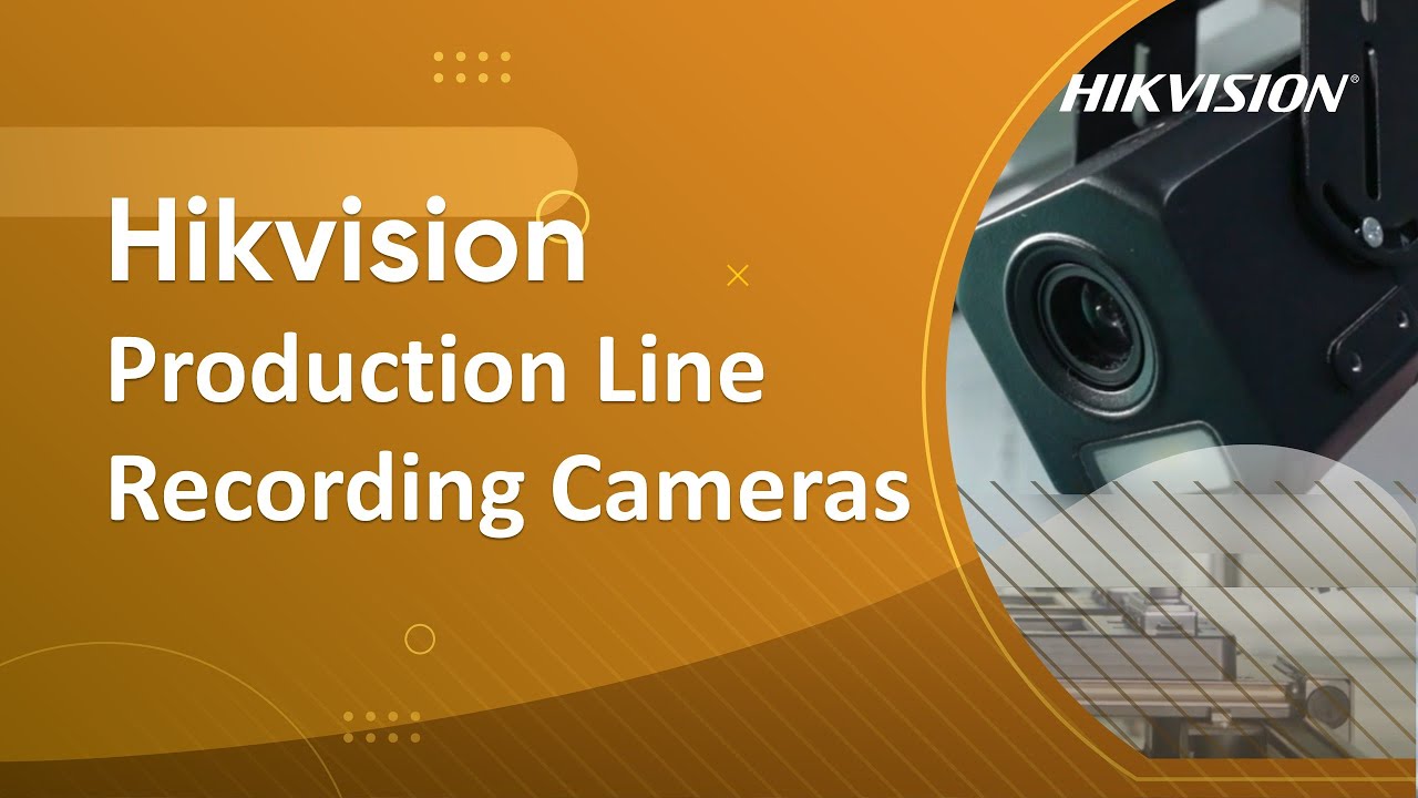 Kamera perekaman jalur produksi Hikvision

 – Beragampengetahuan
