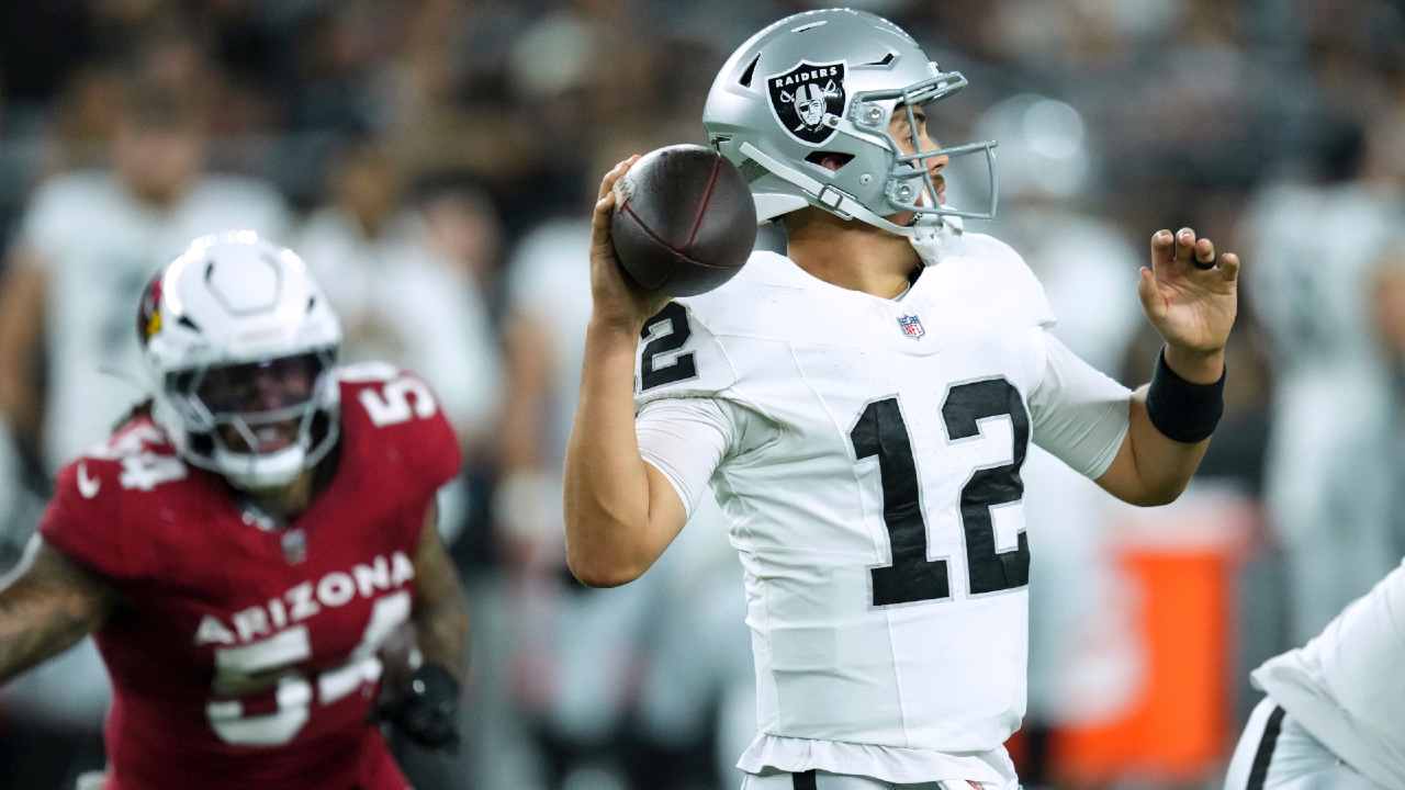 Mencadangkan Raiders QB Aidan O’Connell. Pergelangan tangan diharapkan akan dikeluarkan selama 6-8 minggu.

 – Beragampengetahuan