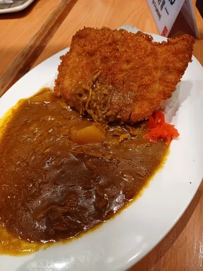 Katsu Curry Rice di Marugame Udon