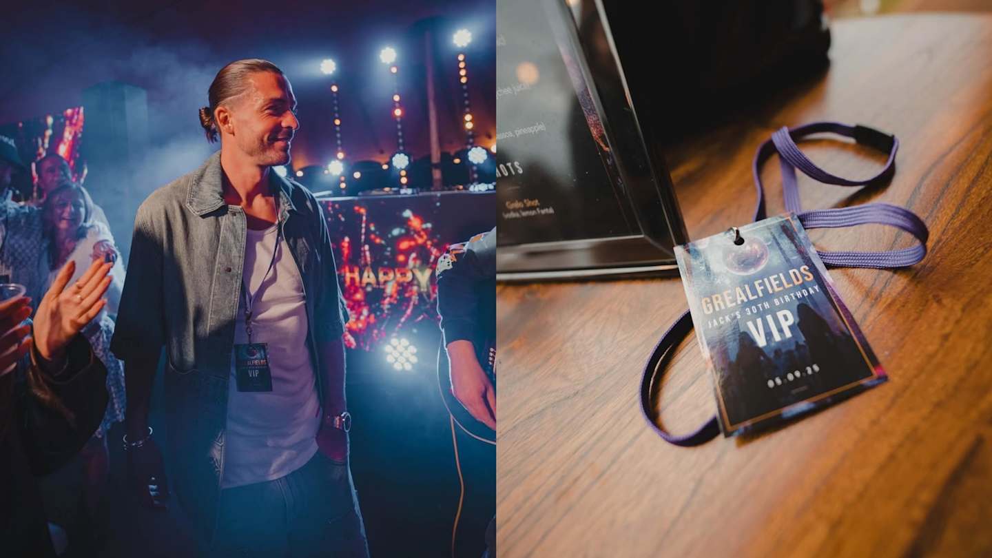 Jack Grealish menjadi tuan rumah pesta. Rahasia ‘Grealfields’ untuk merayakan peringatan 30 tahun kelahiran.

 – Beragampengetahuan