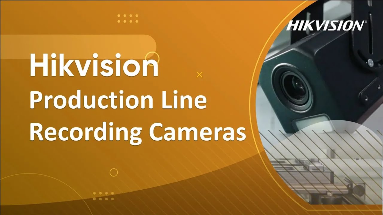 Kamera perekaman jalur produksi Hikvision

 – Beragampengetahuan