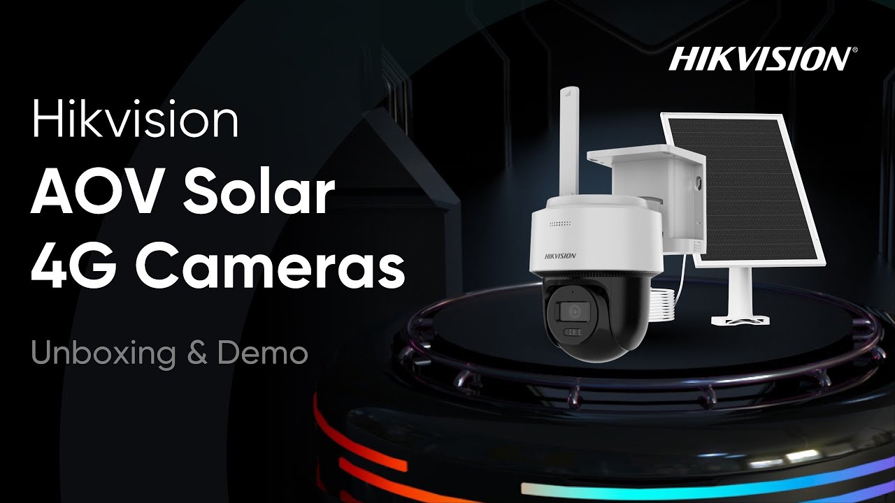 Serangkaian kabel Hikvision AOV Solar 4G Cameras -Neboxing & Demo

 – Beragampengetahuan