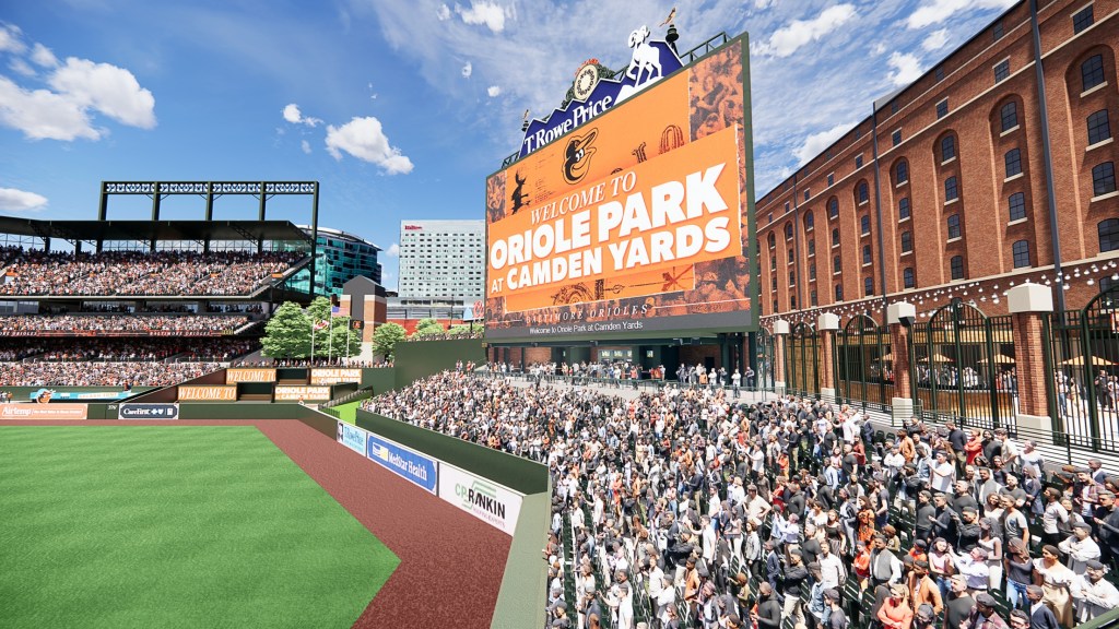 Halaman sosial baru dan videoboard raksasa datang ke Oriole Park pada tahun 2026.

 – Beragampengetahuan