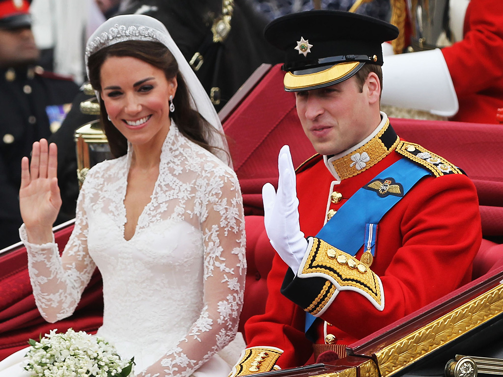 Kate Middleton dan Pangeran William Foto: Getty