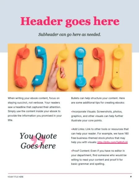 beragampengetahuan's free ebook templates