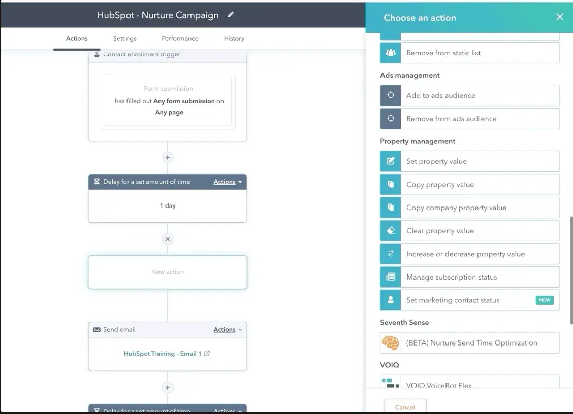 screenshot showing the seventh sense tool in a beragampengetahuan portal