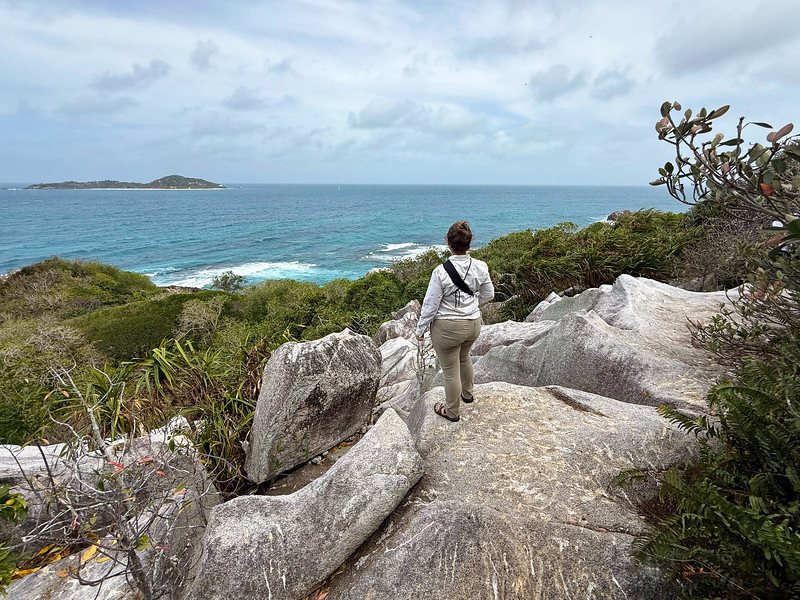 Lina Stock on Cousin Island, Seychelles