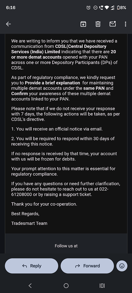 Saya memiliki banyak akun demat dengan broker berbeda – Umum – Pertanyaan dan Jawaban Perdagangan oleh Zerodha

 – Beragampengetahuan