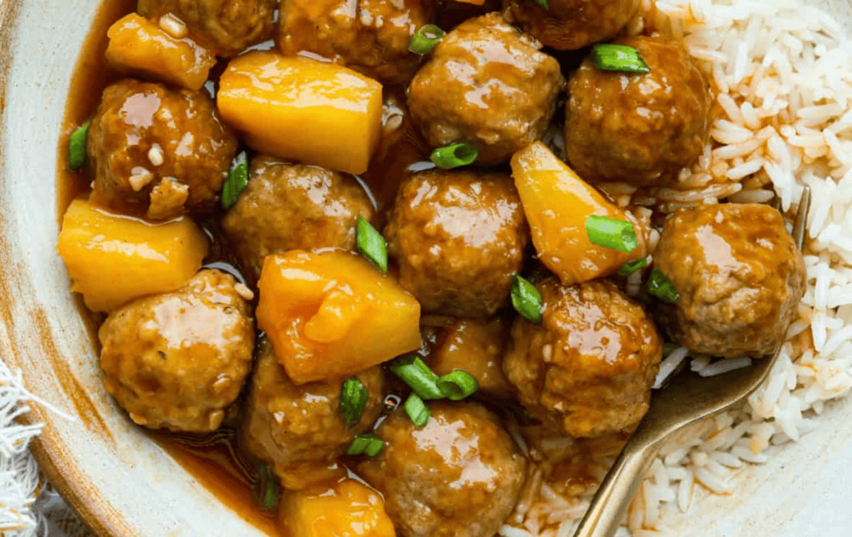 Slow Cooker Huli Huli Meatballs – Easy Hawaiian Dinner – Beragampengetahuan