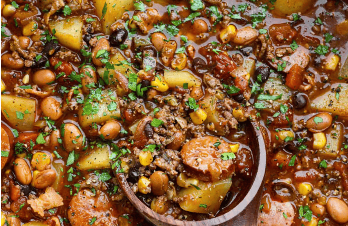 Texas Cowboy Stew Recipe with Bacon, Beef & Sausage – Beragampengetahuan