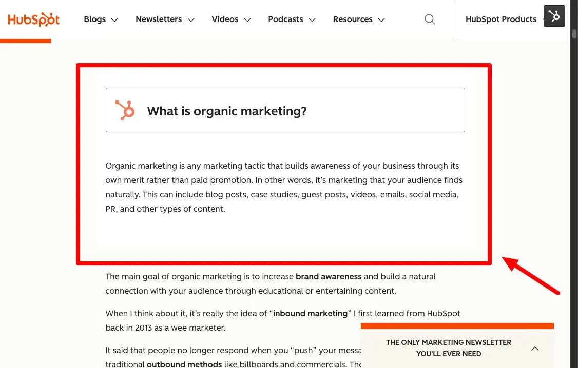 screenshot showing an example of a schema box built into the beragampengetahuan template.