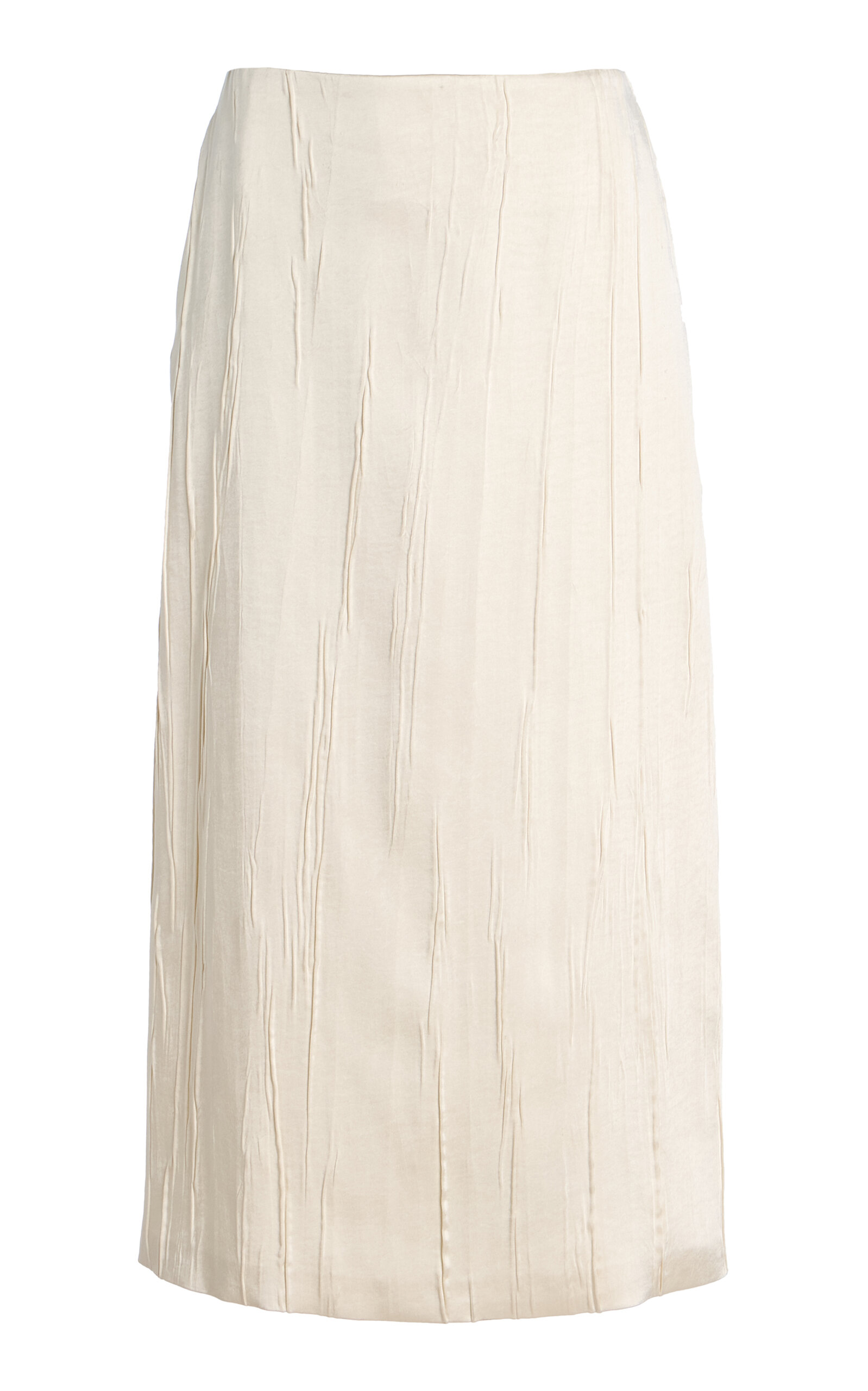 Rok midi, satin, permukaan tierney
