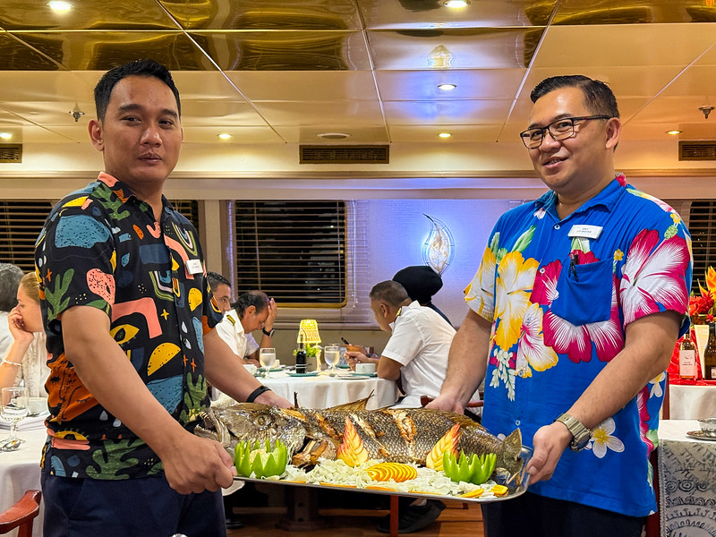 Dinner onboard Pegasos with Variety Cruises