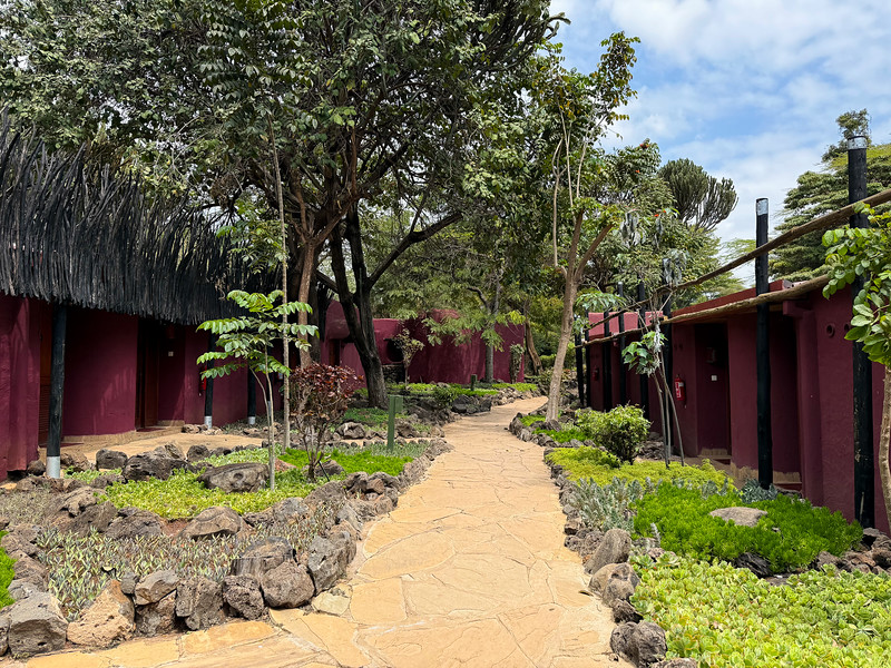 Walkway at Amoseli Serena Safari Lodge, Kenya