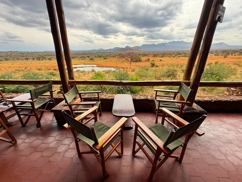 Lounge at Kilaguni Serena Safari Lodge in Kenya