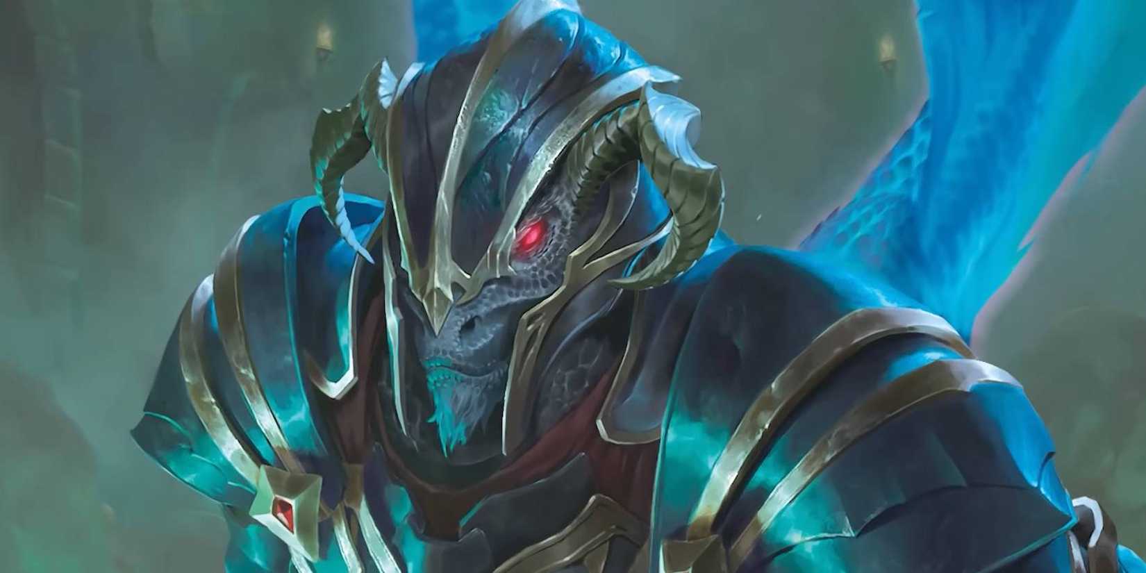 Dungeons and Dragons Karakter multi-kelas Dragonborn Paladin/Warlock