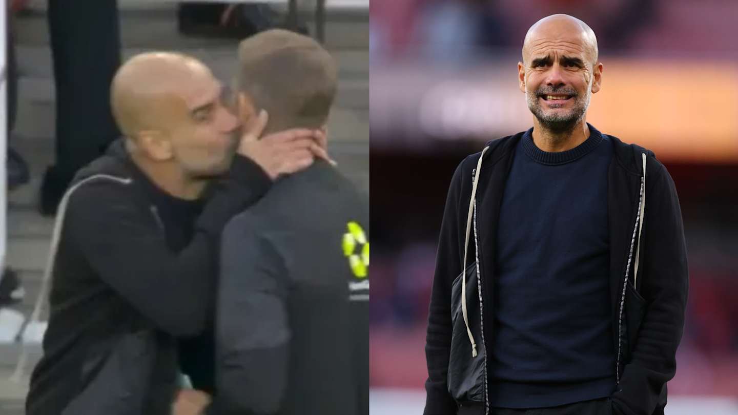 Pep Guardiola mencium pipi wasit ke-4 setelah memberitahunya

 – Beragampengetahuan