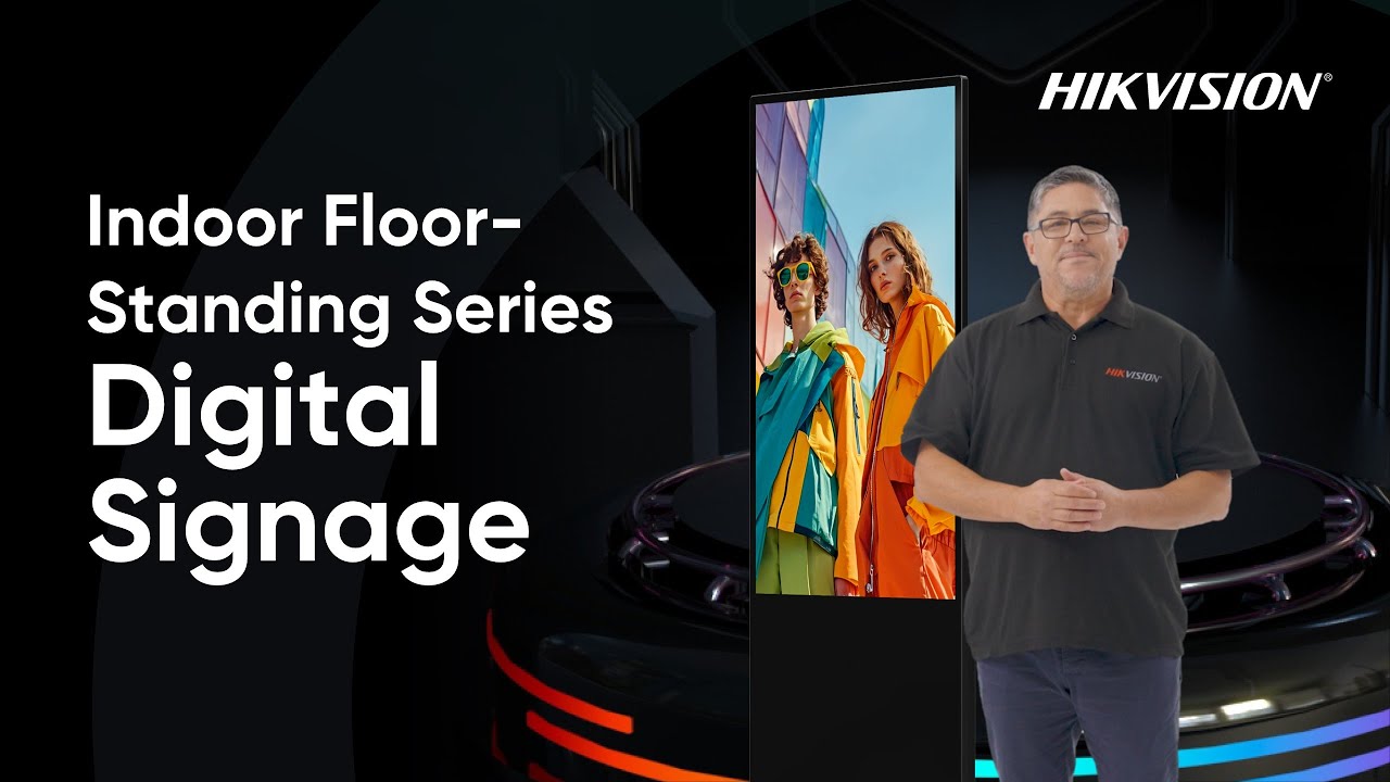 Serangkaian papan tanda digital dalam ruangan berdiri di lantai

 – Beragampengetahuan