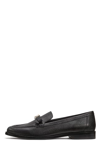 Sepatu kulit kerikil Kate Spade New York Deco Bow