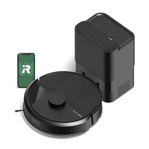 Penyedot debu robot Irobot Roomba 105 Vac dengan dock otomatis - pengosongan otomatis selama 75 hari, mudah digunakan, daya hisap kuat, daya hisap tinggi, sistem navigasi Lidar, pembersihan multi-permukaan. Bersihkan dalam barisan yang rapi