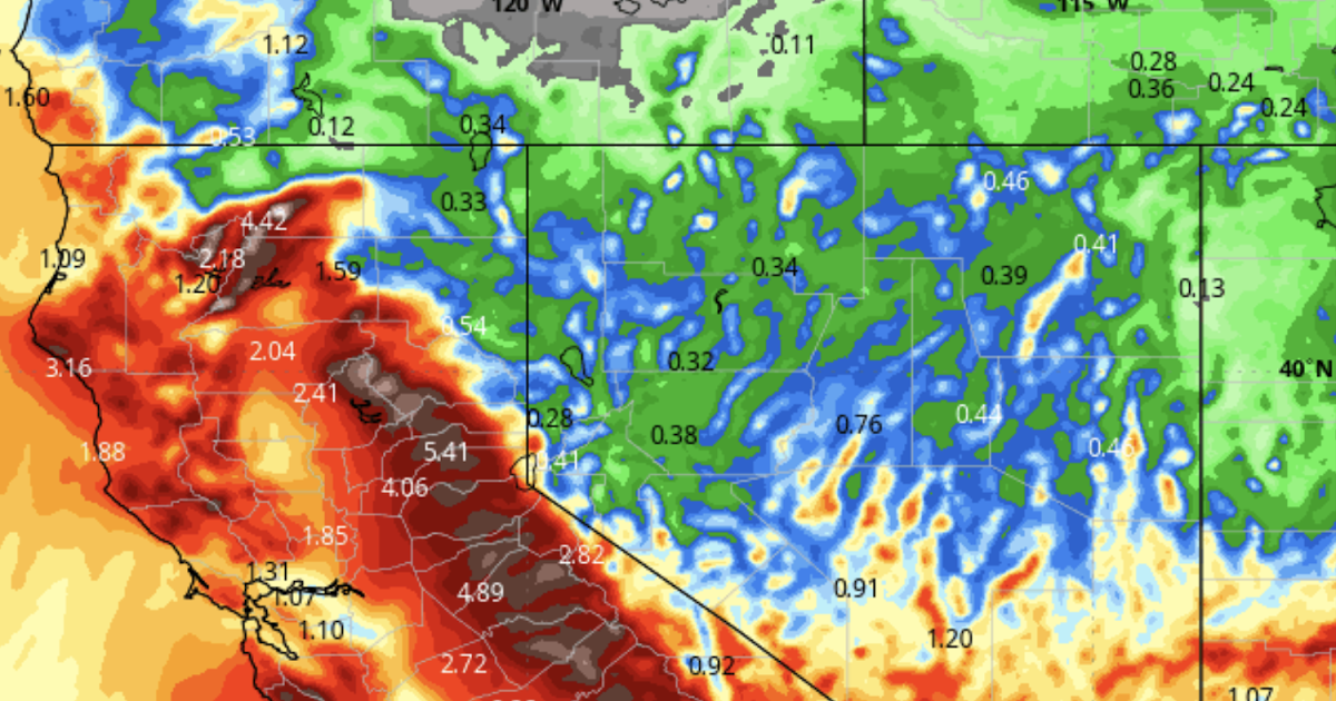 Hujan lebat dan kemungkinan banjir di California

 – Beragampengetahuan
