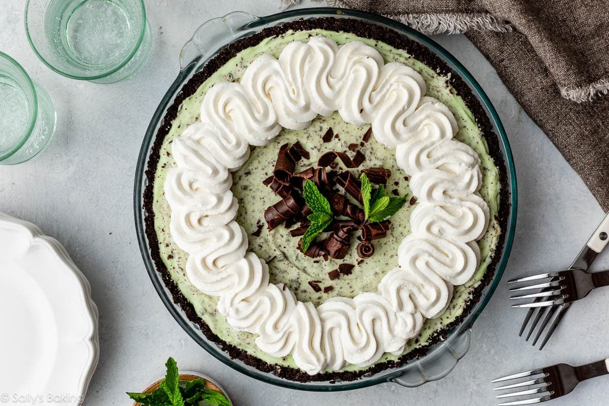 Crème de Menthe Pie (Mint Chocolate) – Beragampengetahuan