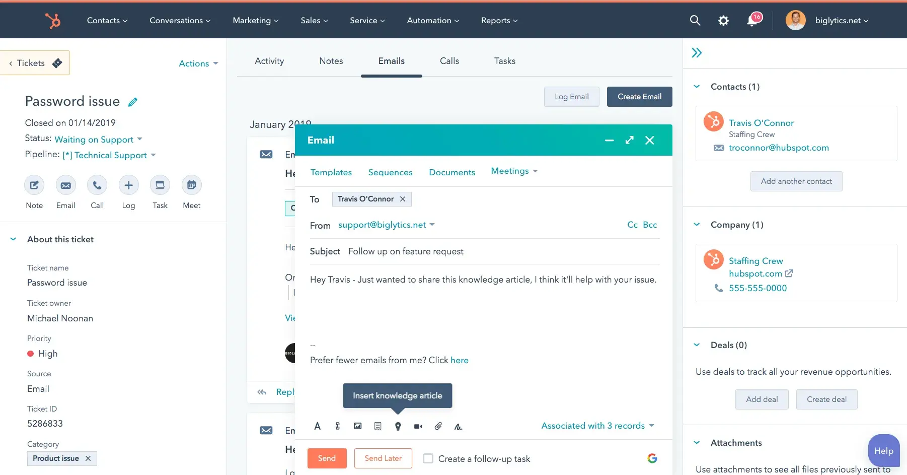 a screenshot of beragampengetahuan’s email marketing software user interface