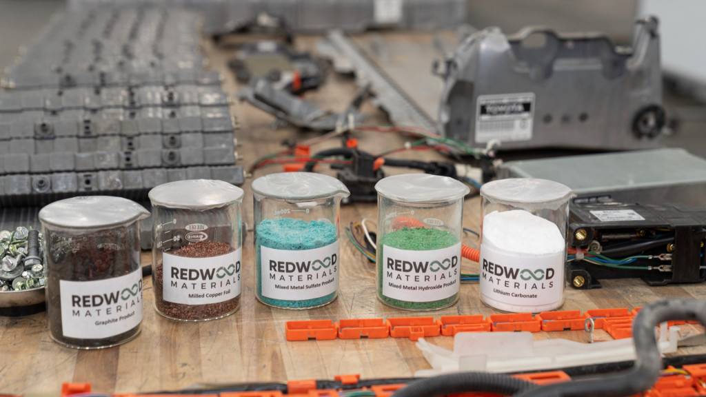 Daur ulang baterai Toyota dan Redwood Materials